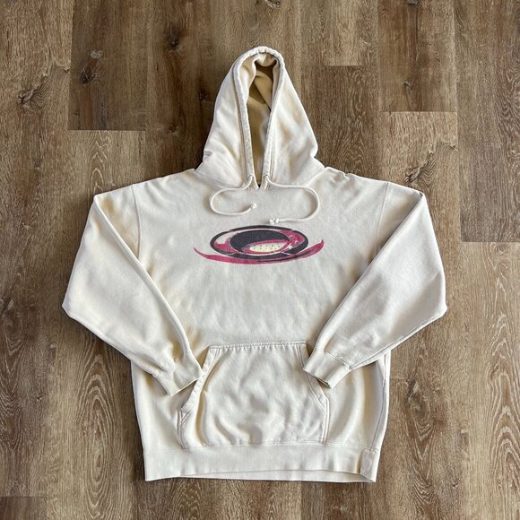 Vintage Oakley Software Pullover Center Logo Hoodie Size Large
